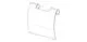DORNBRACHT-Abdeckung-fuer-Papierrollenhalter-ERSATZTEILE-081102521-151-x-105-mm-Chrom-081102521-00 gallery number 1